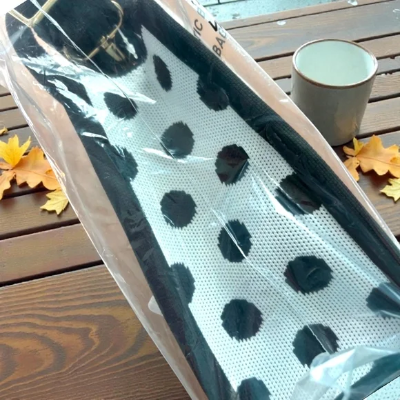 kate spade x Target Black & White Polka Dot Bag - Picture 4 of 6